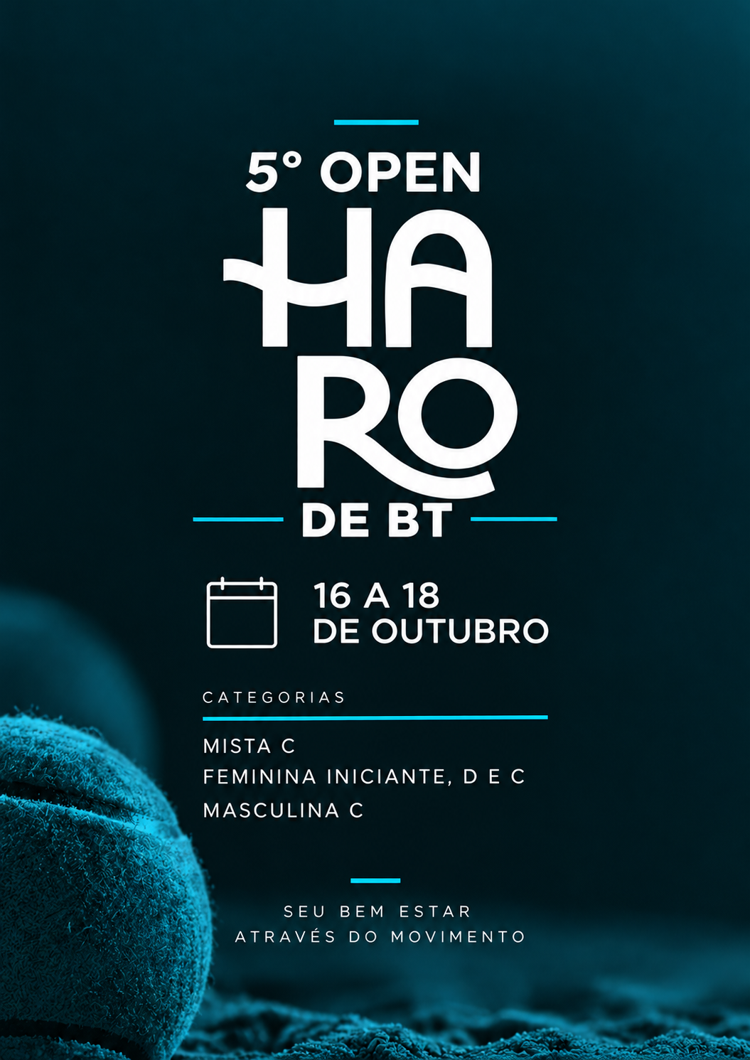 Cartaz do evento 5º Open Haro De Beach Tennis
